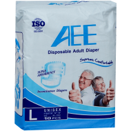 Scutece pentru adulti cu scai AEE Large 10 buc